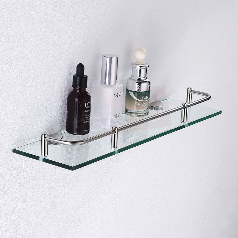 Esatto® Paquete 2 Repisas Esquineras 2 Rectas Cristal Ac-038