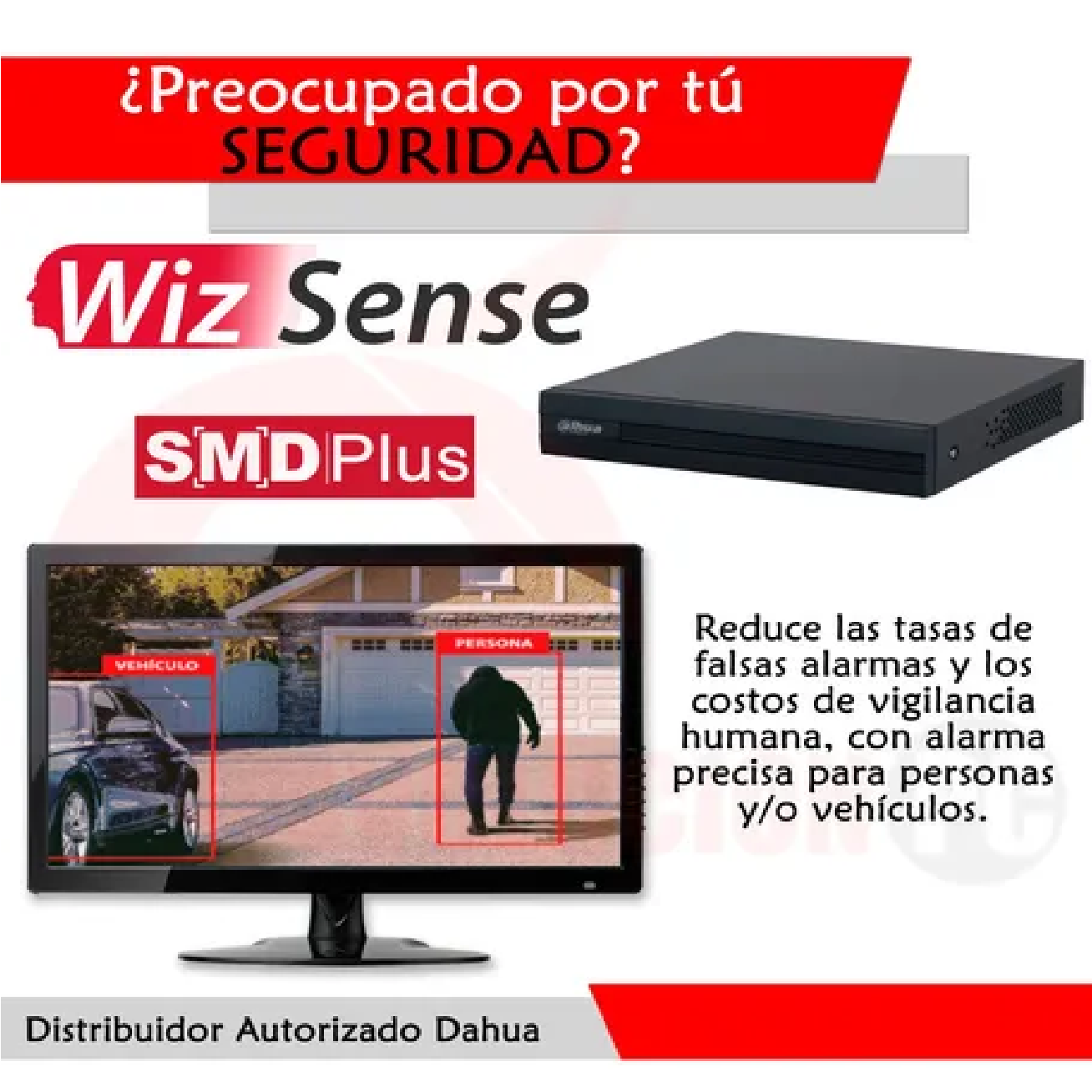 Kit Videovigilancia Dahua 4 Camaras 1mp + Hdd 500gb Frt