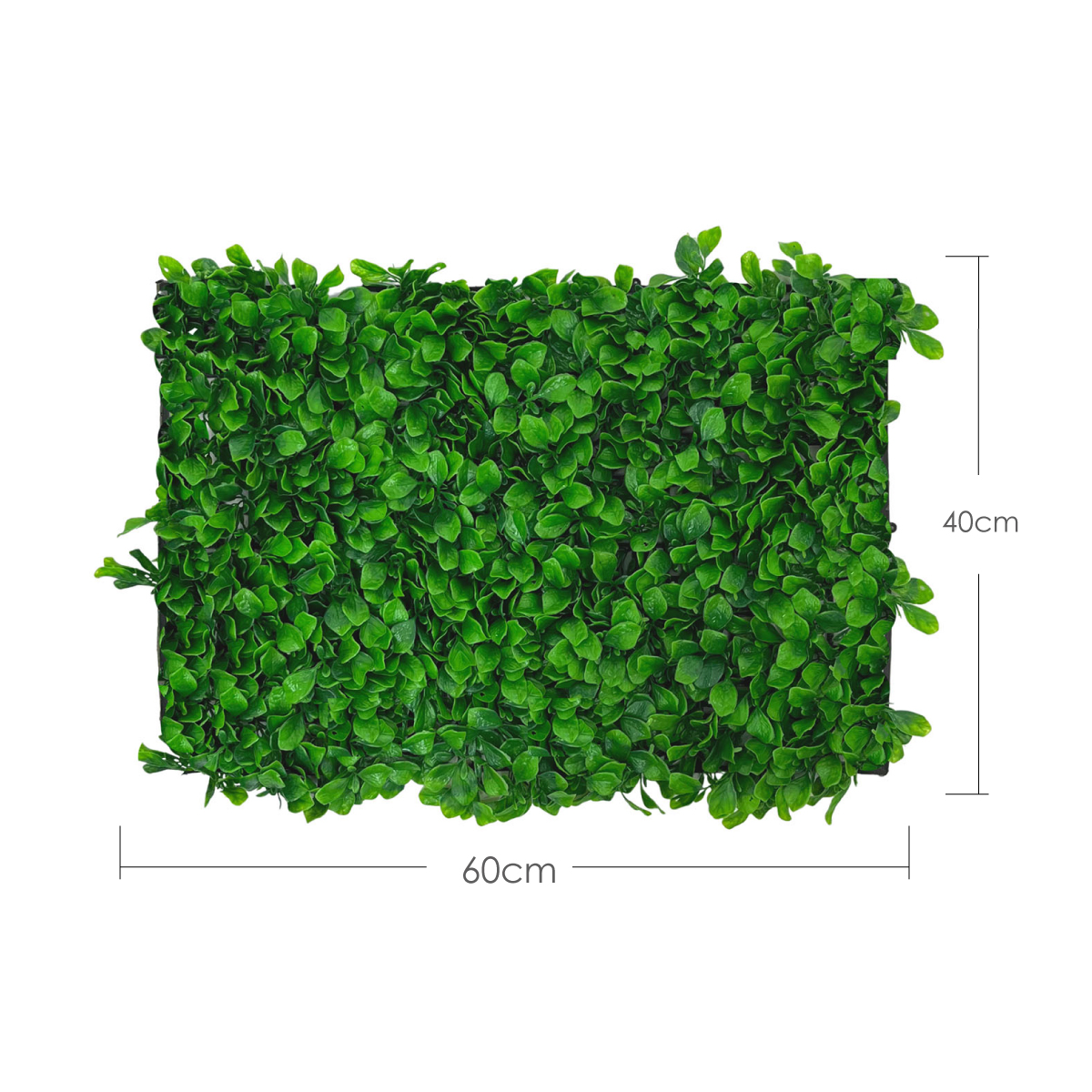 50 Piezas Follaje Artificial 40x60 Cm Muro Verde Sintetico Boxwood