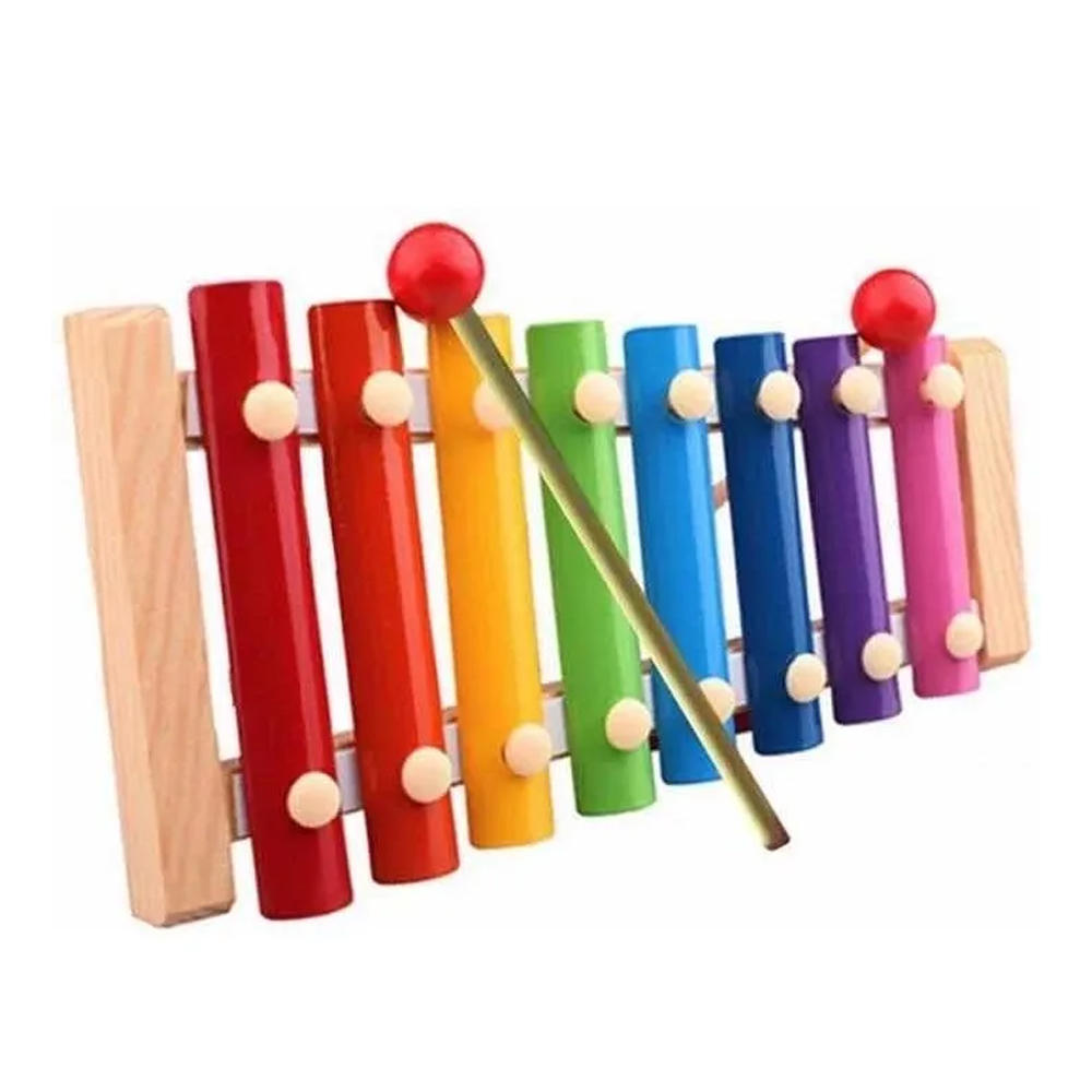 Xilofono Infantil Madera Didactico 8 Notas Montessori 