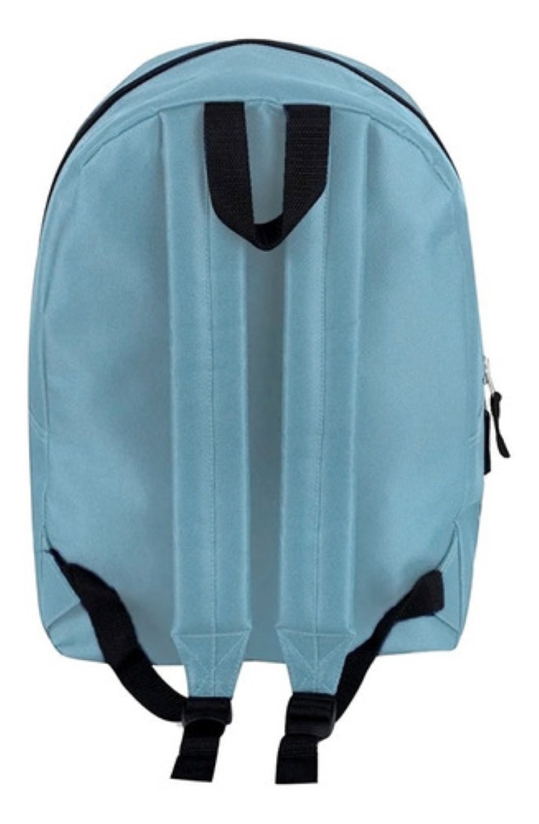 Mochila Escolar Unisex 17 Correas Acolchadas Verde Pastel