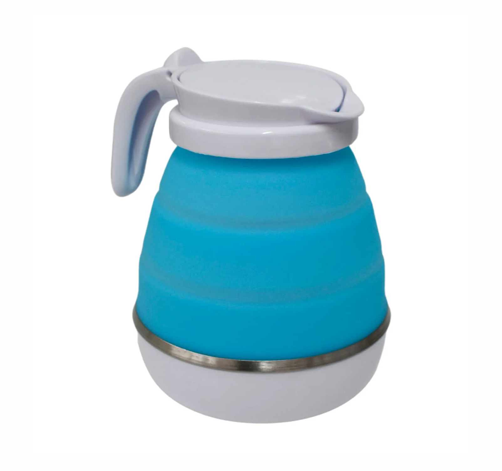 Tetera Jarra eléctrica portátil y plegable de silicona 800ml 