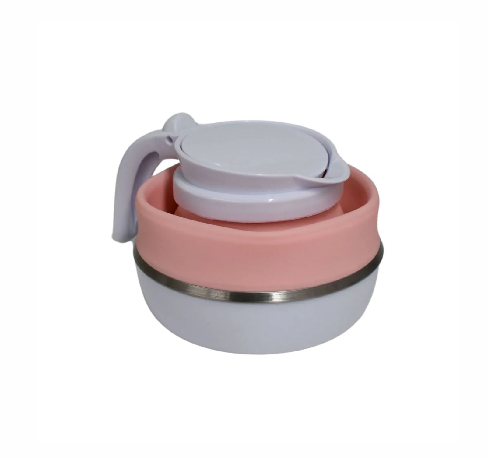 Tetera Jarra eléctrica portátil y plegable de silicona 800ml 