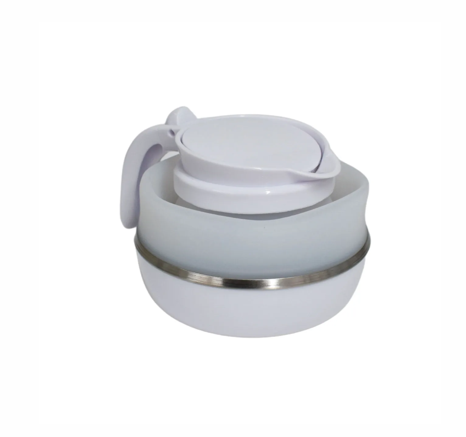 Tetera Jarra eléctrica portátil y plegable de silicona 800ml 