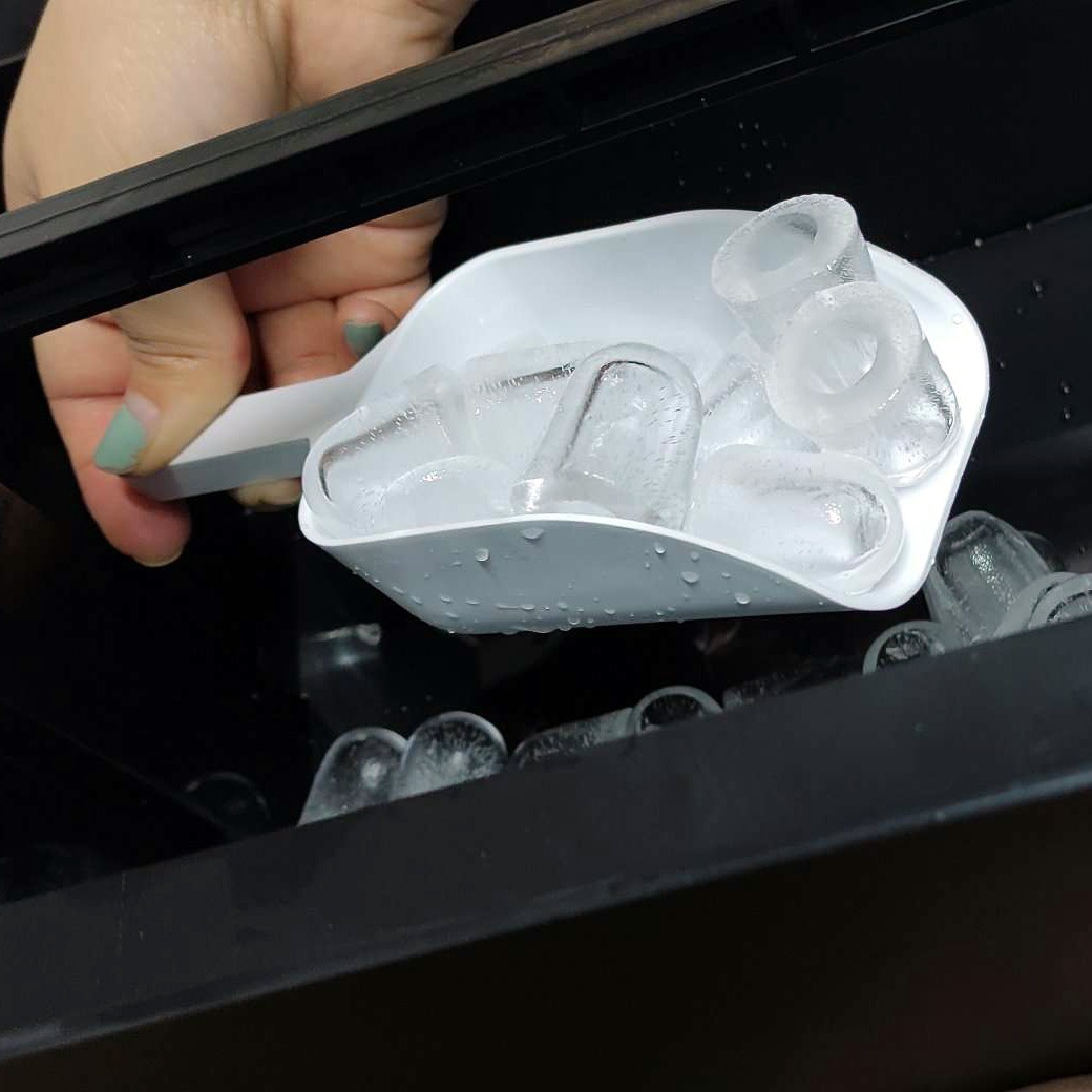 Maquina Dispensadora De Hielo Electrica Automatica 2 En 1