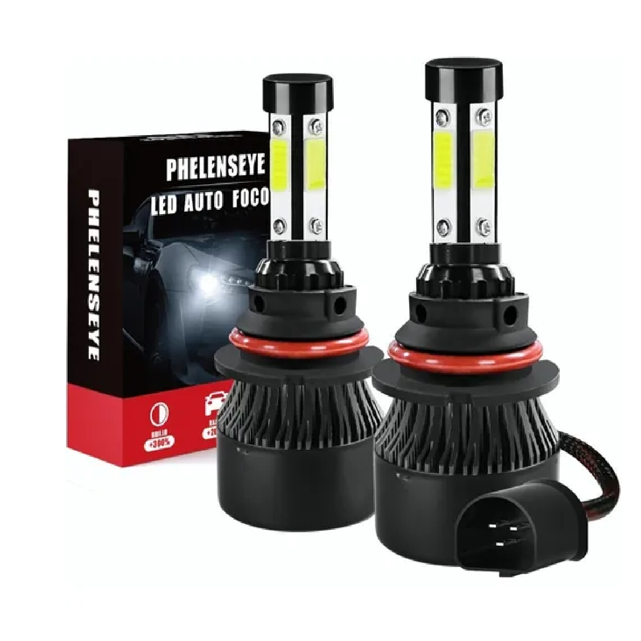 Kit De Faros Delanteros De 4 Lados 9007