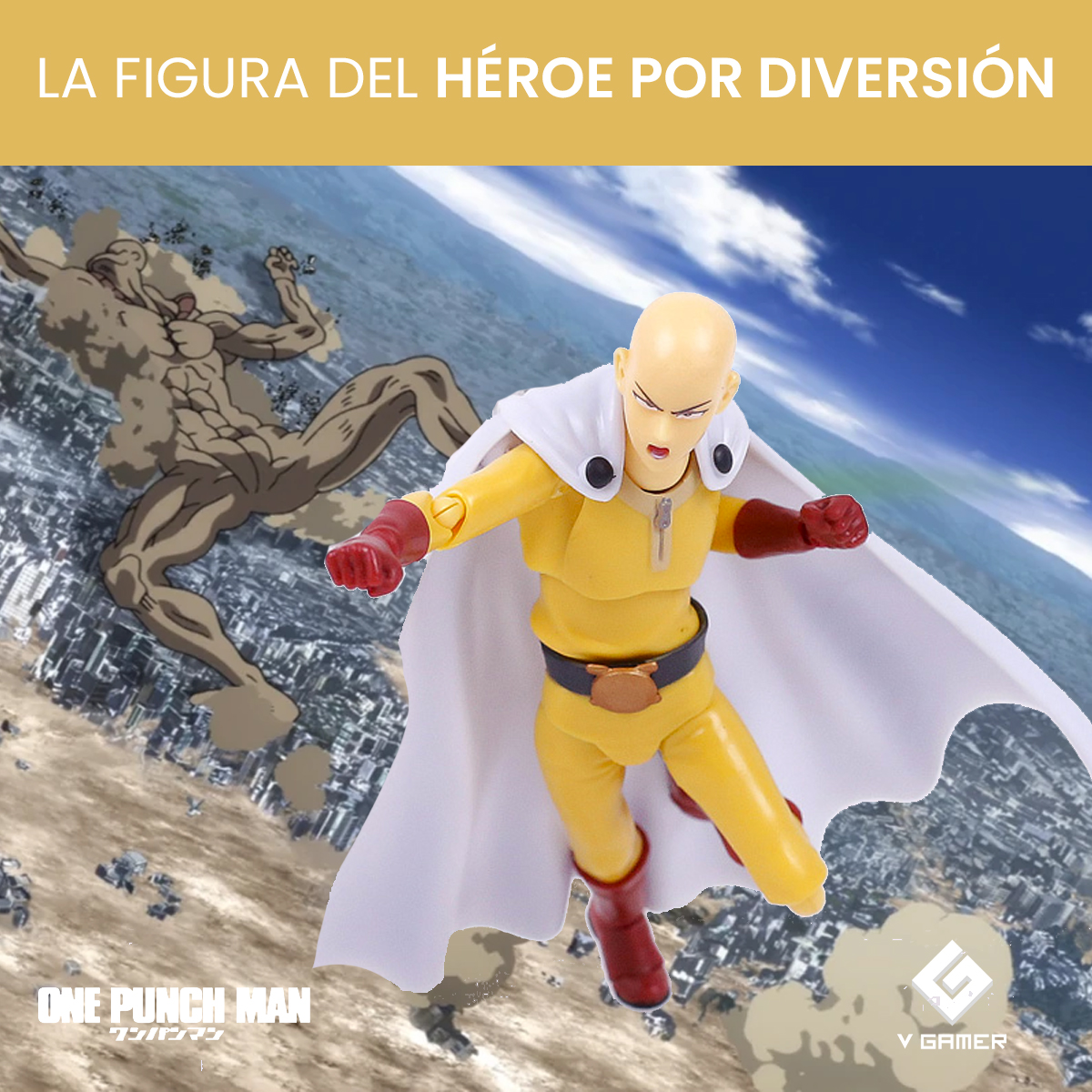 Figura Coleccionable Saitama One Punch Man De Acción Figma