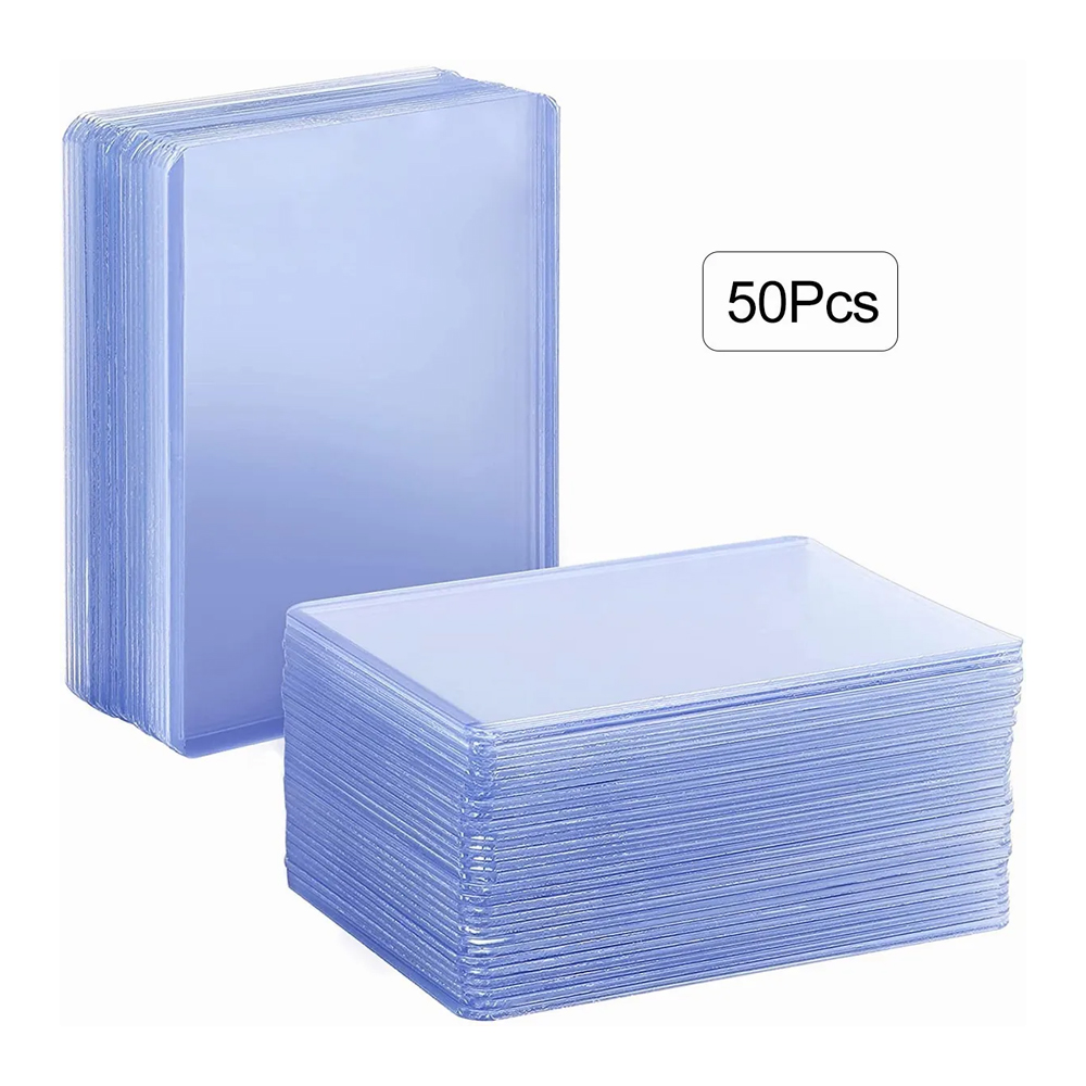 Caja Micas Rigidas 50 Piezas Para Yugioh, Pokemon Y Más