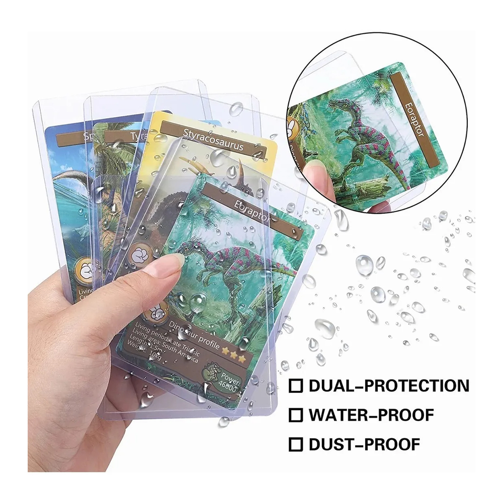 Caja Micas Rigidas 50 Piezas Para Yugioh, Pokemon Y Más