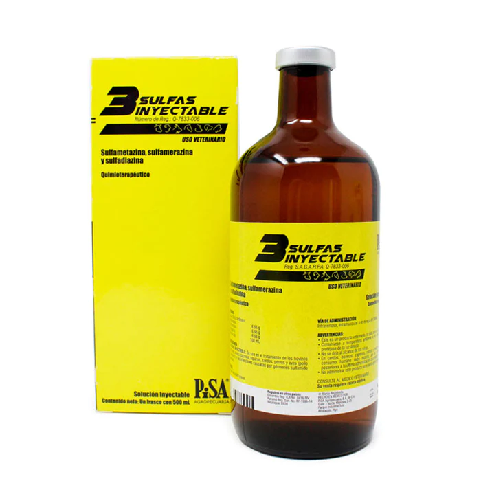 3 Sulfas solucion iny 500 ml 