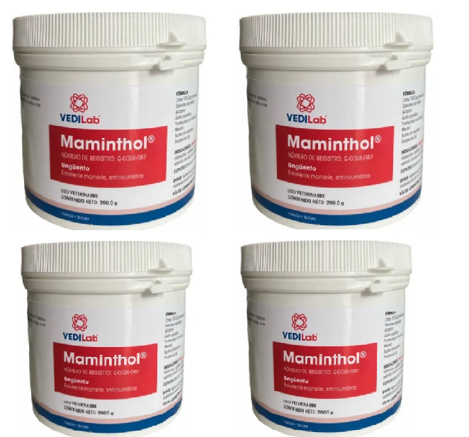 Maminthol Pomada / Unguüento De 200 Gr (4 PIEZAS)