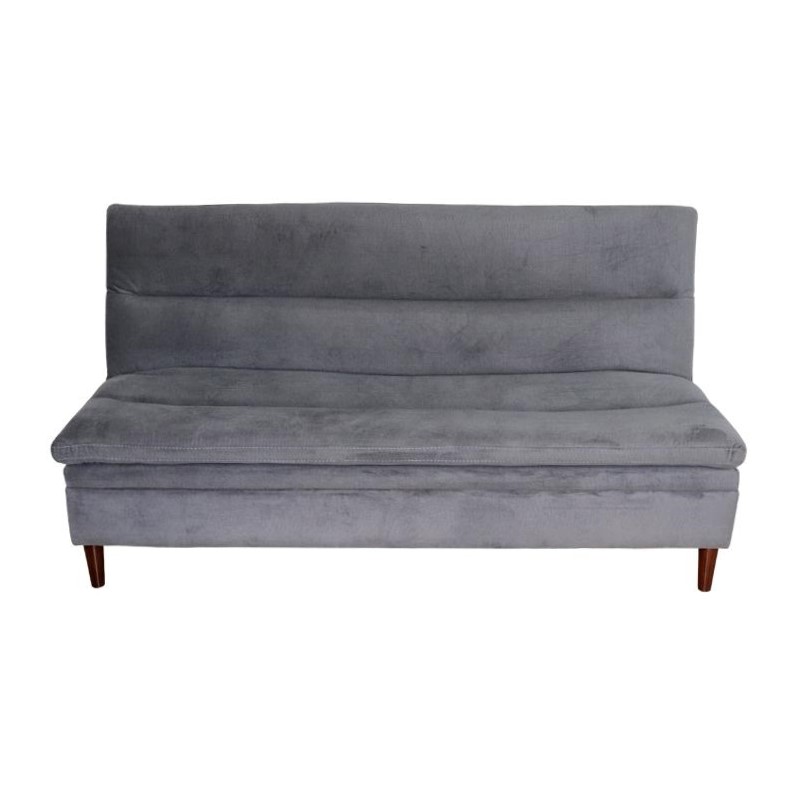 Sofá Cama Matrimonial Gris Moderno Cómodo