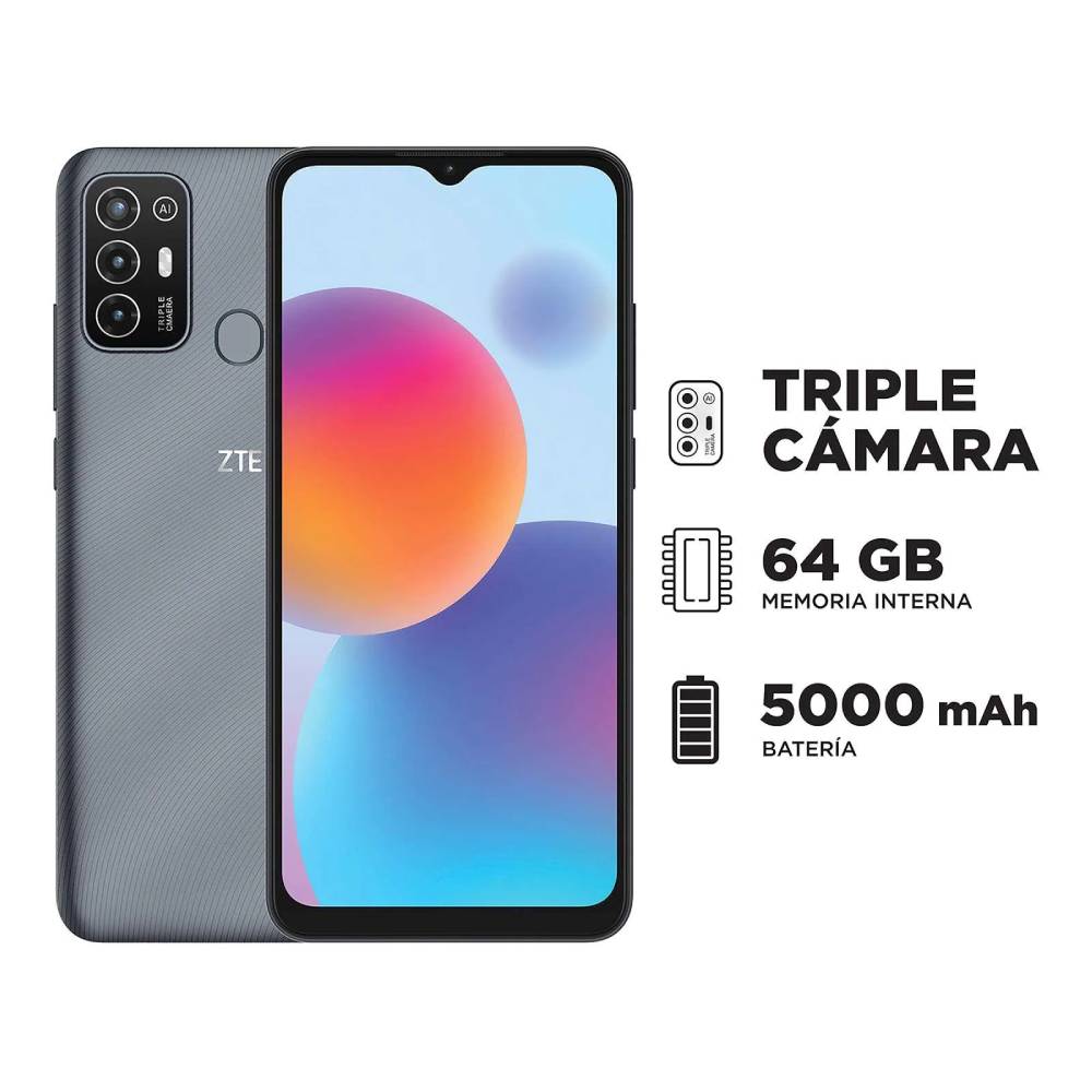 ZTE Blade A52 2/64GB Gris Kit