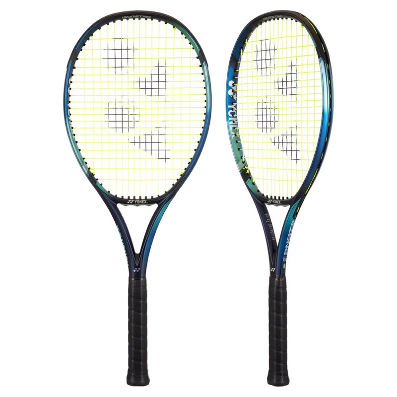 Raqueta De Tenis Yonex Ezone 100 2022 Sky Blue 300gr 4 3/8