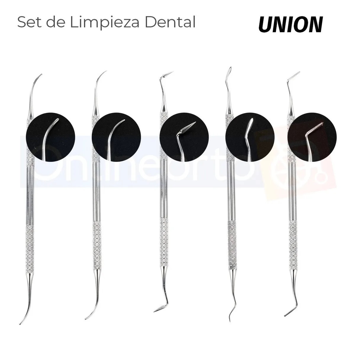 Kit Intrumental Pk Thomas Acero Dental Doble Punta