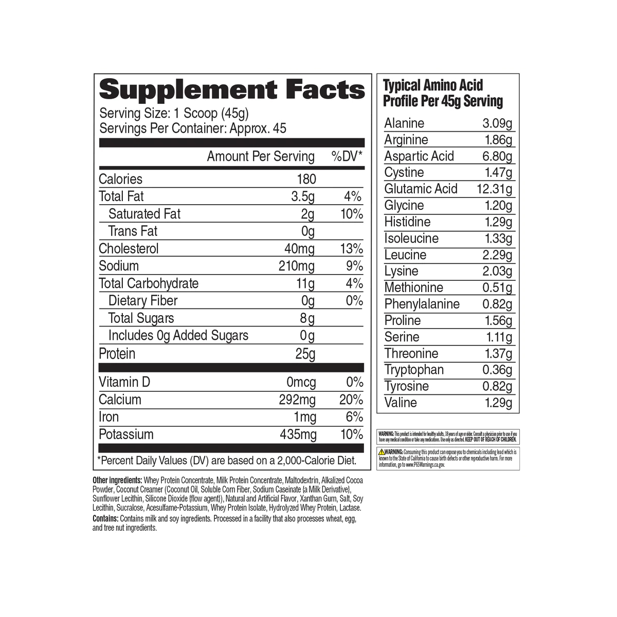 Proteina Gat Whey Matrix 4.5 lbs 45 Serv. - Chocolate