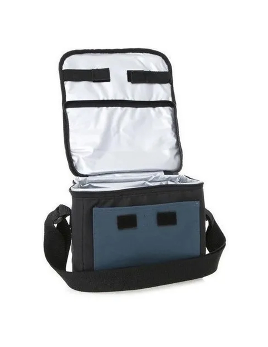 Hielera Térmica Plegable Coleman Con Cierre, 9 Latas, Azul