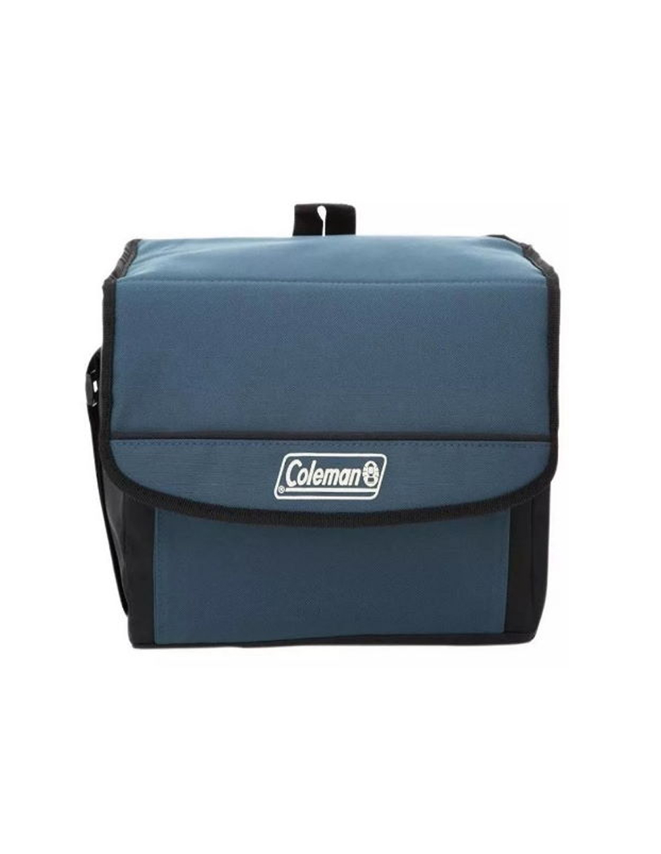 Hielera Térmica Plegable Coleman Con Cierre, 18 Latas, Azul