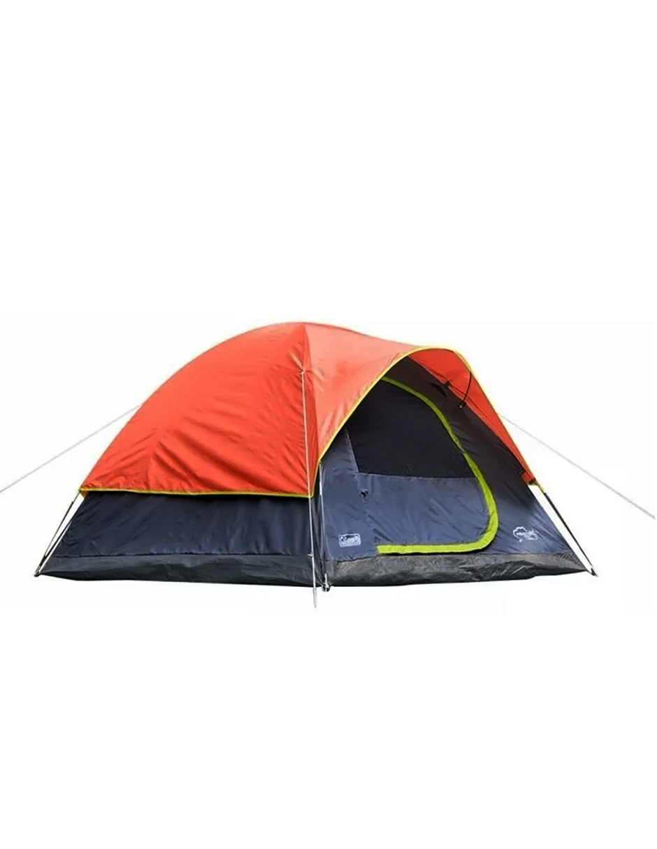 Casa Tienda De Campaña Tulum Coleman 2 Personas, Con Domo