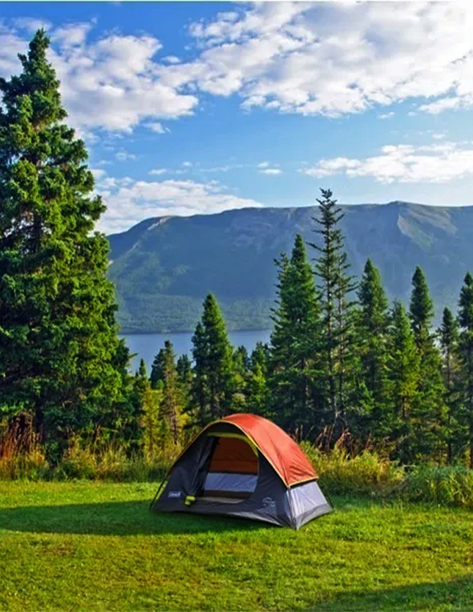 Casa Tienda De Campaña Tulum Coleman 2 Personas, Con Domo