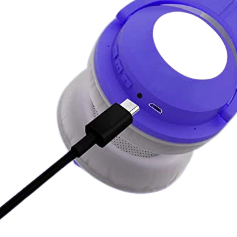 Audífonos inalámbricos Gaming Gadgets&Fun Diseño de gato con luces LED