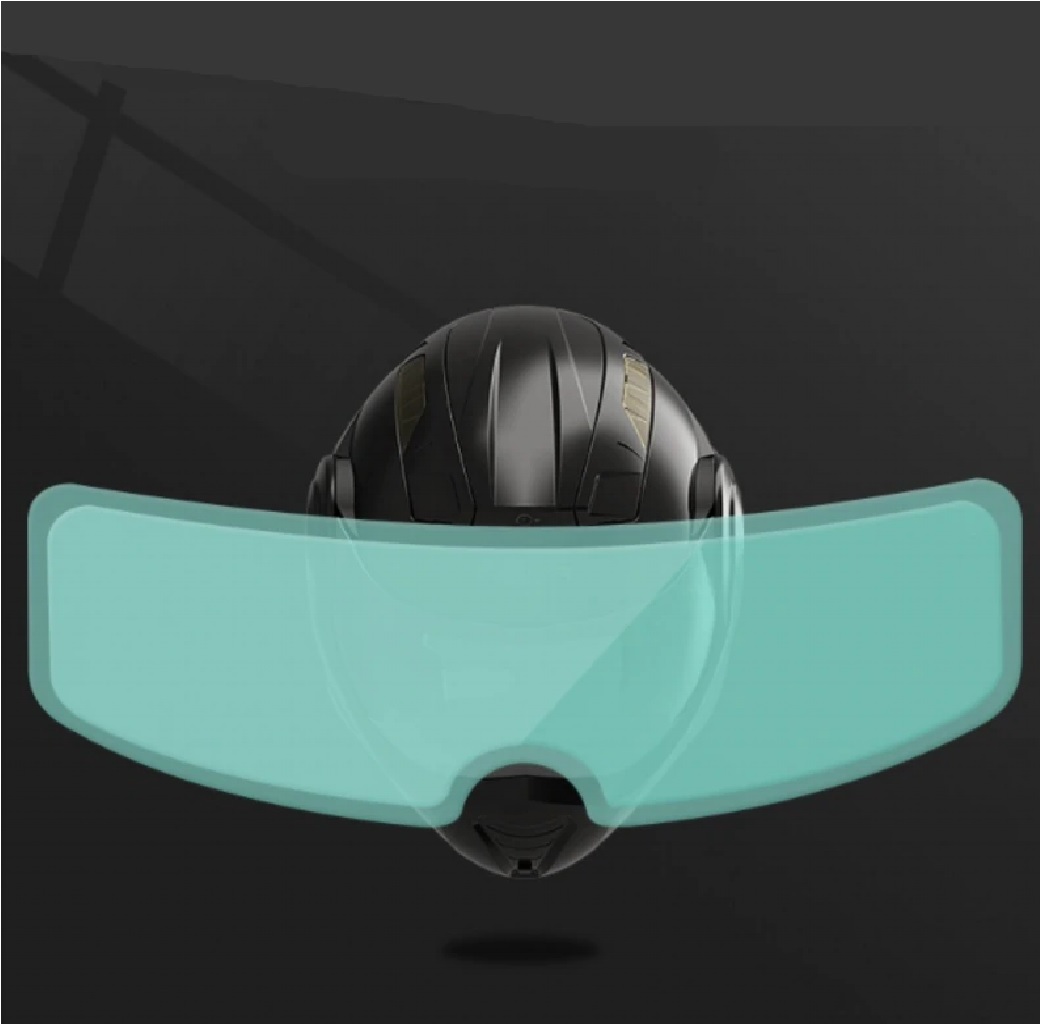 MICA PINLOCK ANTILLUVIA AGUA CASCO MOTO DEPORTE BICI IMPERMEABLE DEPORTE UNIVERSAL CARRERA AUTO