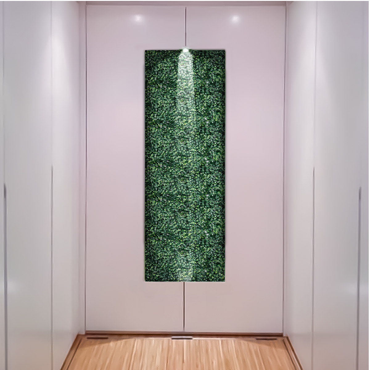 20 Piezas Follaje Artificial 40x60 Cm Decoración Vertical Jardin