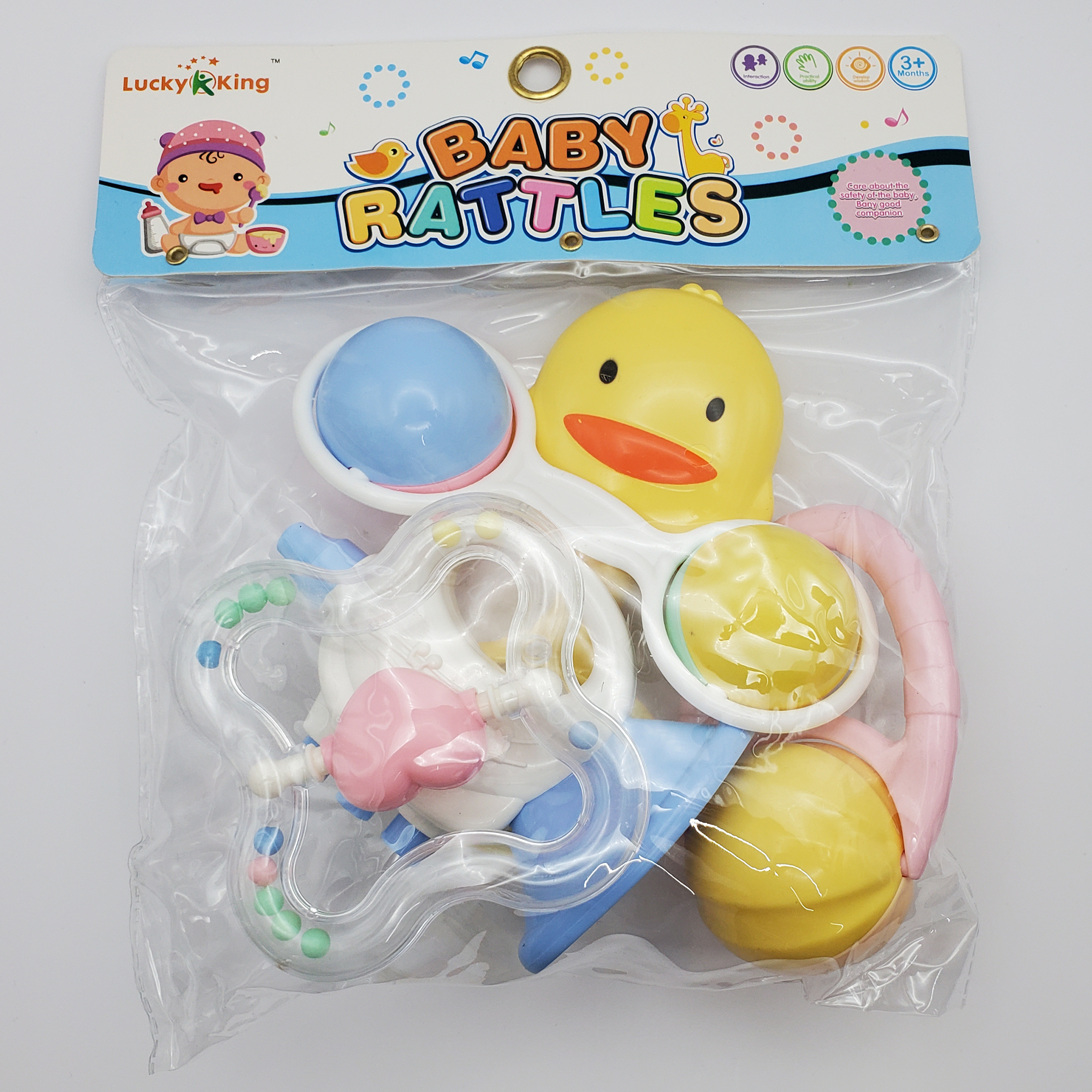 Juego De Sonajas Para Bebé 5 Piezas