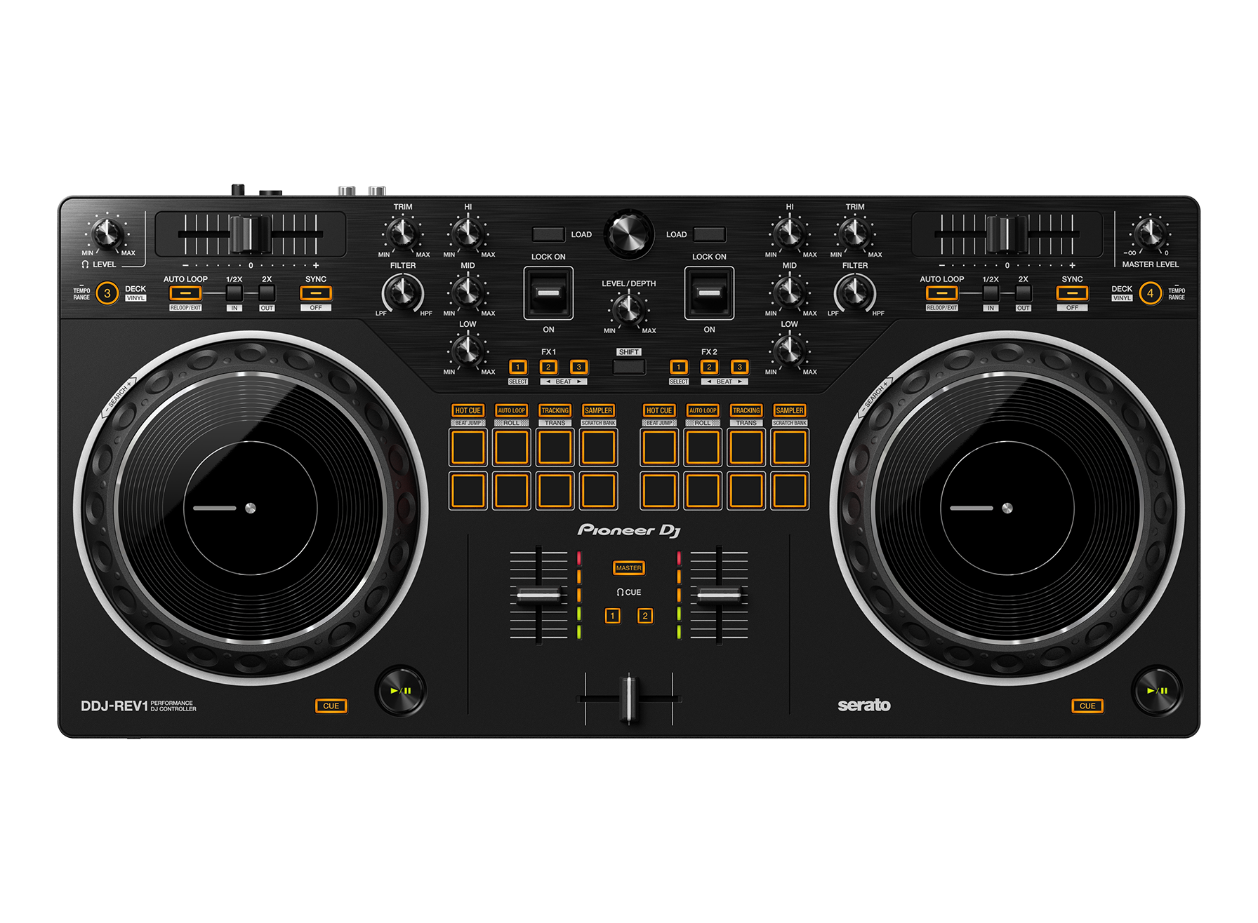 Controlador para DJ Pioneer DDJ-REV1 Negro