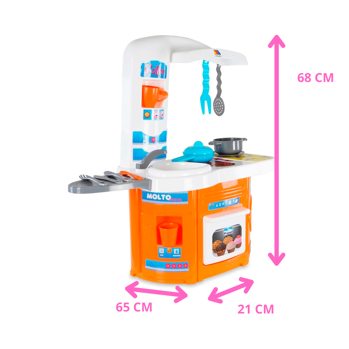 Cocina Prinsel First Chef Naranja