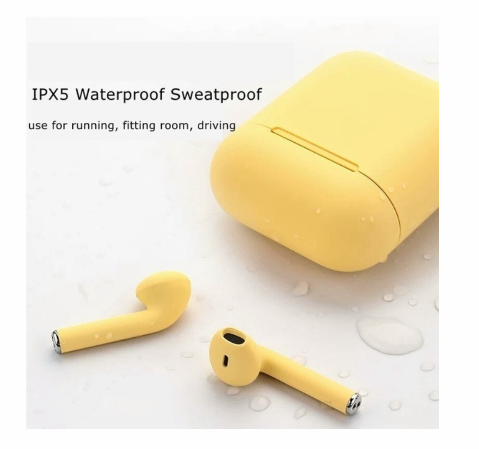 Audifonos airpods 1:1 bluetooth 5.0 manos libres estuche cargador touch inalambricos i12 mejor calidad de audio