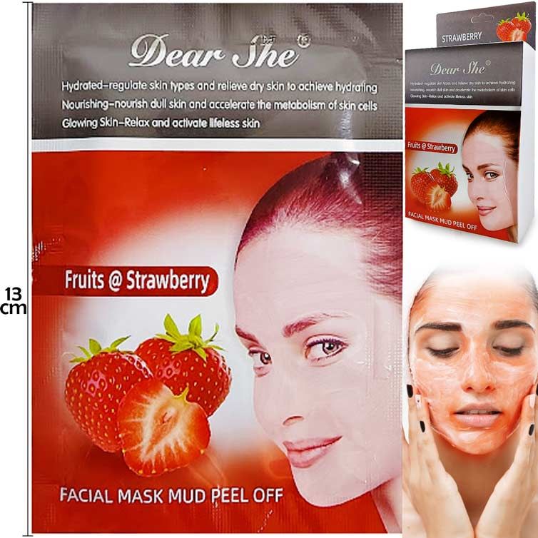 Pack 10 Mascarillas Dear She Peel Off 20g