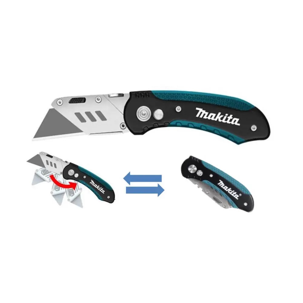 Navaja Multiusos Plegable De Cambio Rápido Makita E11520