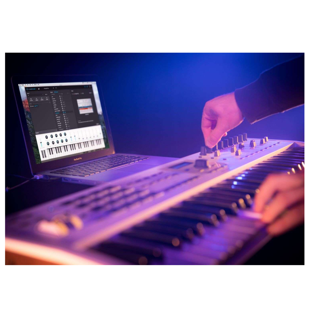 Controlador midi arturia keylab essential 61 teclas profesional