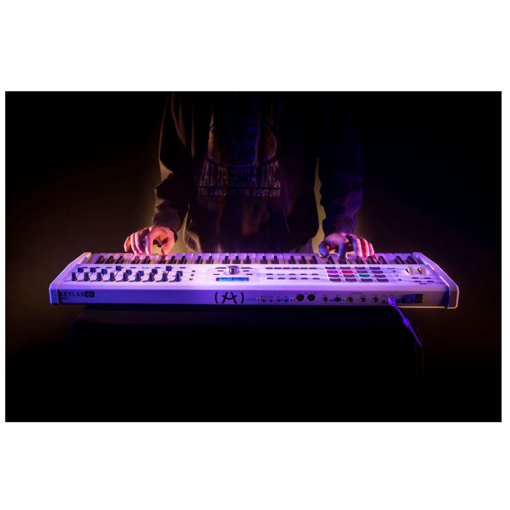 Controlador midi arturia keylab essential 61 teclas profesional
