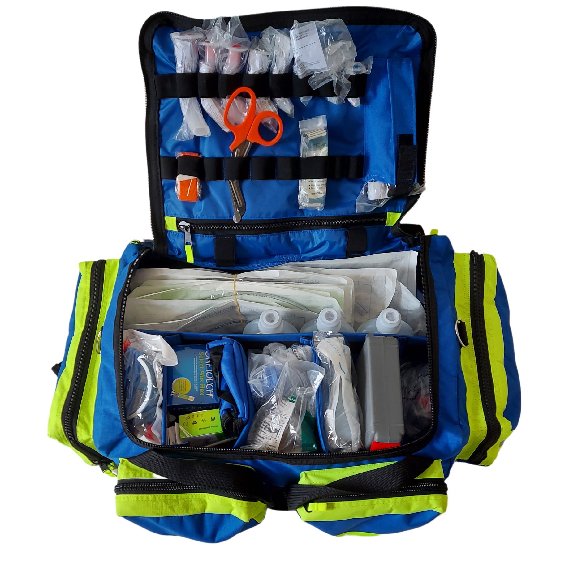 Botiquín Trauma Oxígeno Mega Equipado