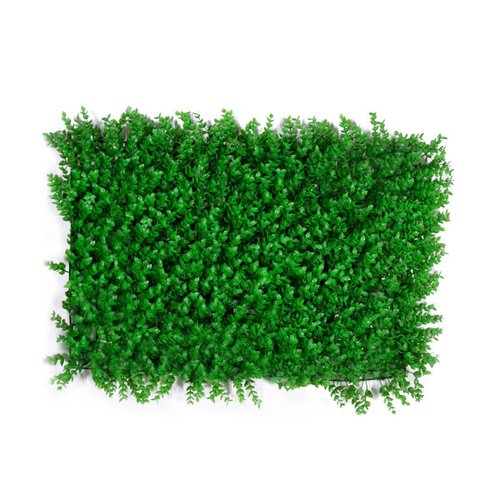 Follaje artificial 40x60 cm muro verde 4 piezas= 1m2 modelo tropical