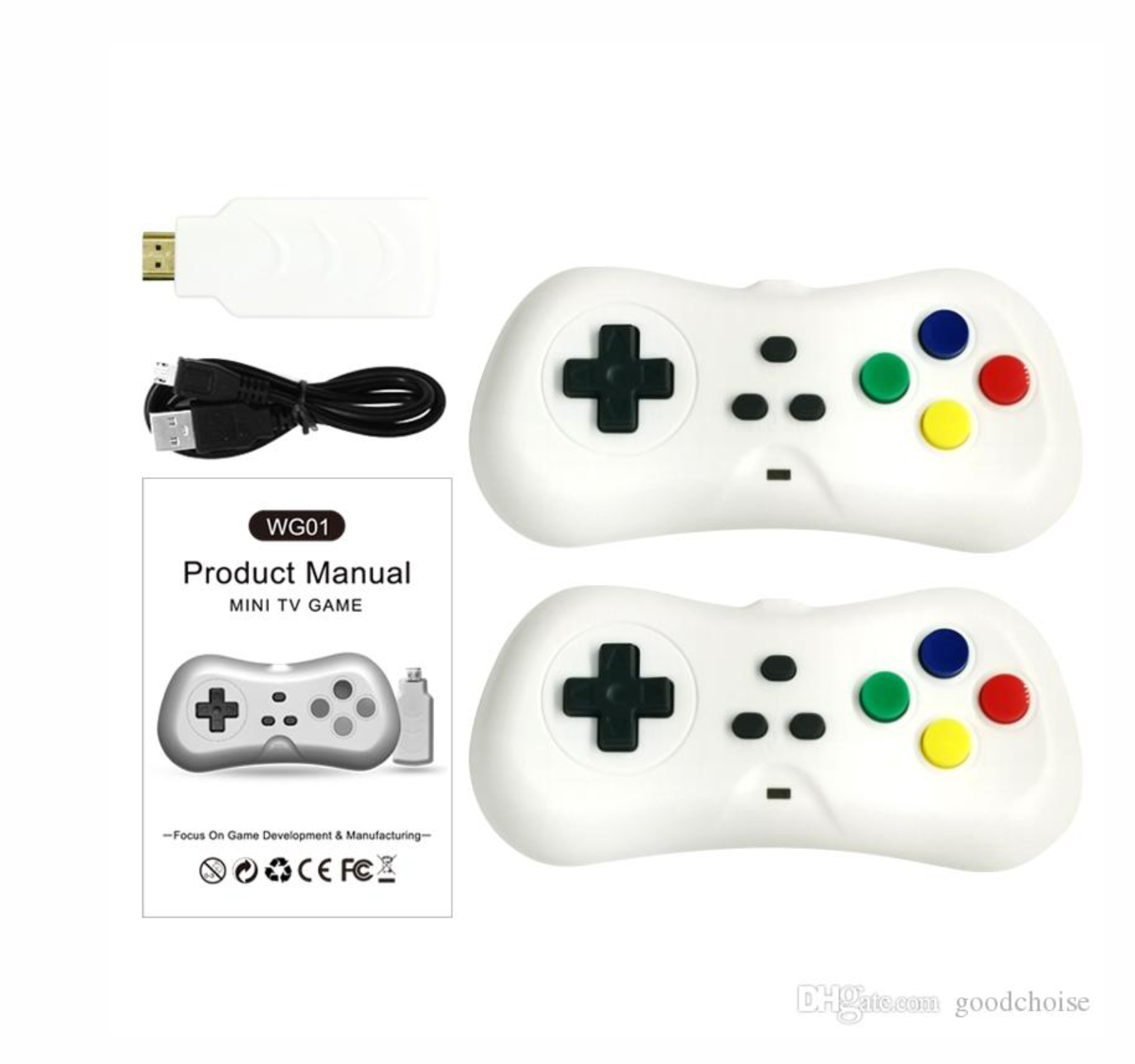 Mini consola de videojuegos retro controles inalambricos arcade 638 juegos Conexion hdmi