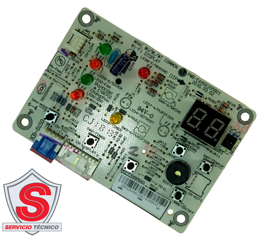 Tarjeta Display Ebr83548603 Para Aire Acondicionado LG