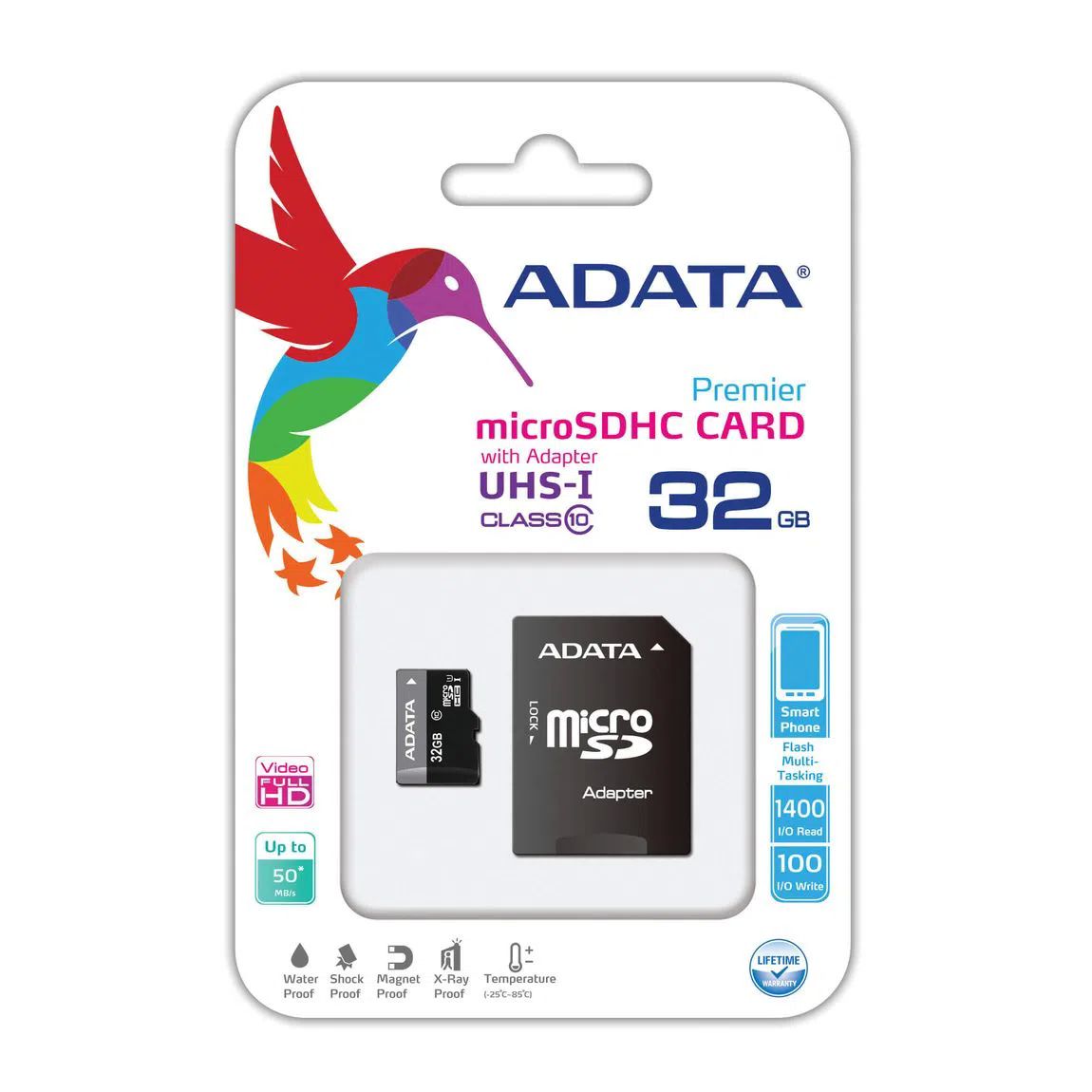 Tarjeta de memoria Adata Micro SD 32GB Clase 10