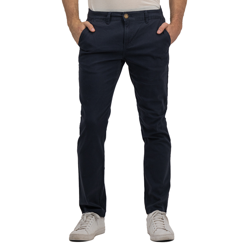 2 Pack Pantalones Estilo Chino De Gabardina Hombre Holstone