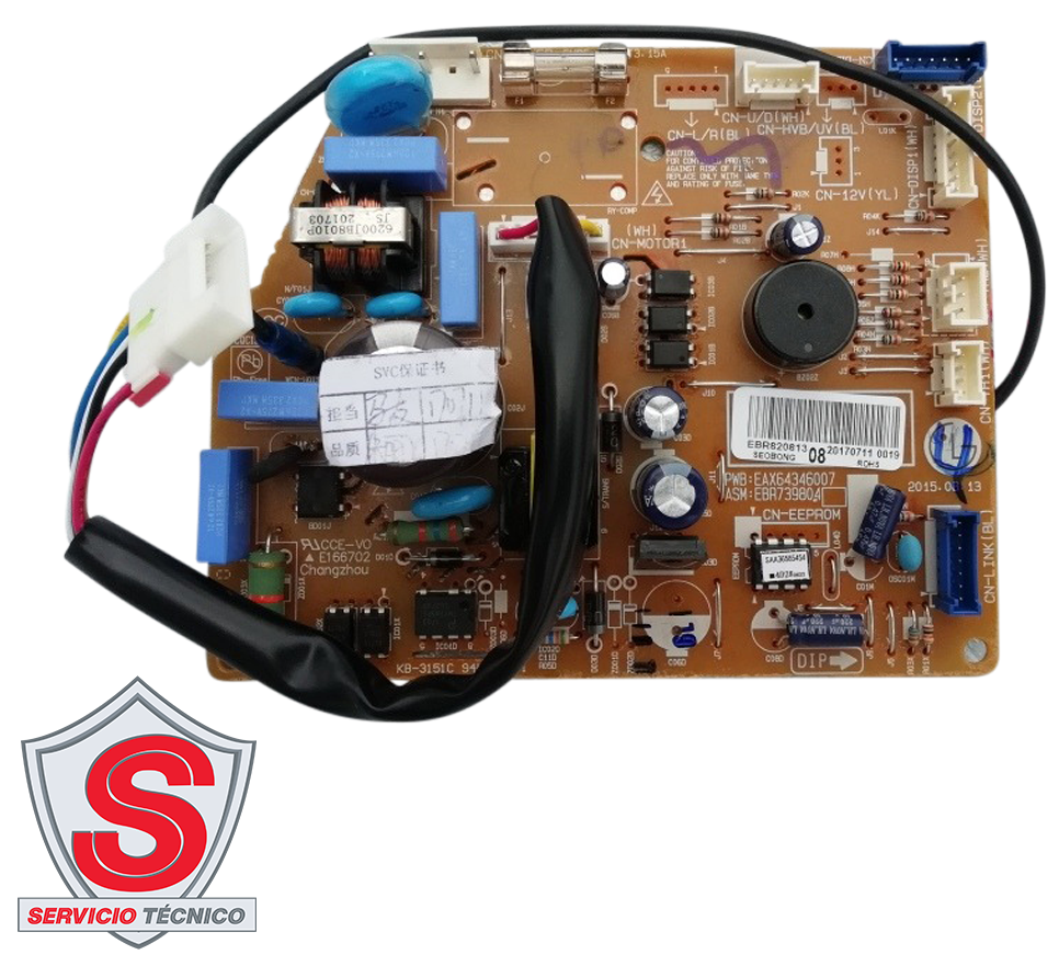 Tarjeta Main Ebr82081308 Para Aire Acondicionado LG.