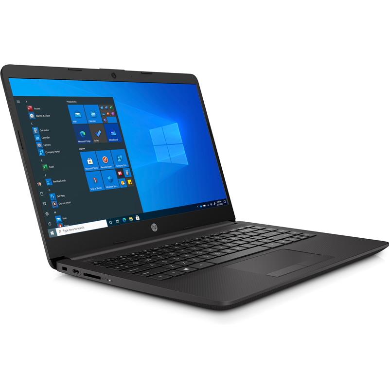 Laptop HP 245 G8, 14 Pulgadas, AMD Ryzen 5 5500U, RAM 8GB, 256GB SSD, Windows 11 Pro, Negro