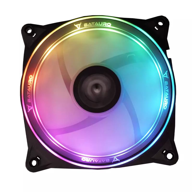 Kit de 3 Ventiladores para Gabinete Batauro ARGB + Tira LED ARGB Batauro 120mm Arx-600-Kit Negro