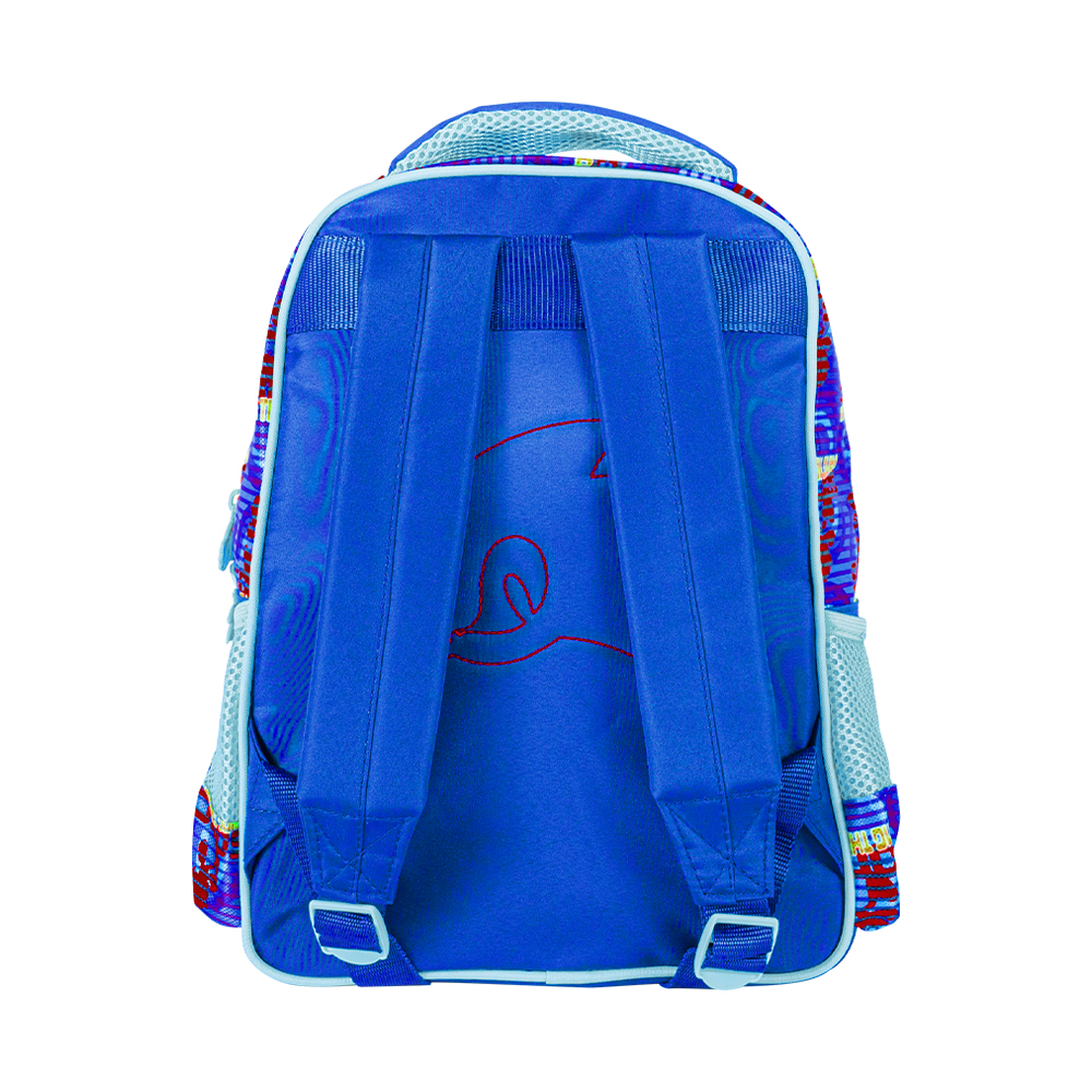 Mochila Escolar Sonic 3d Para Kinder Diseño Run Away