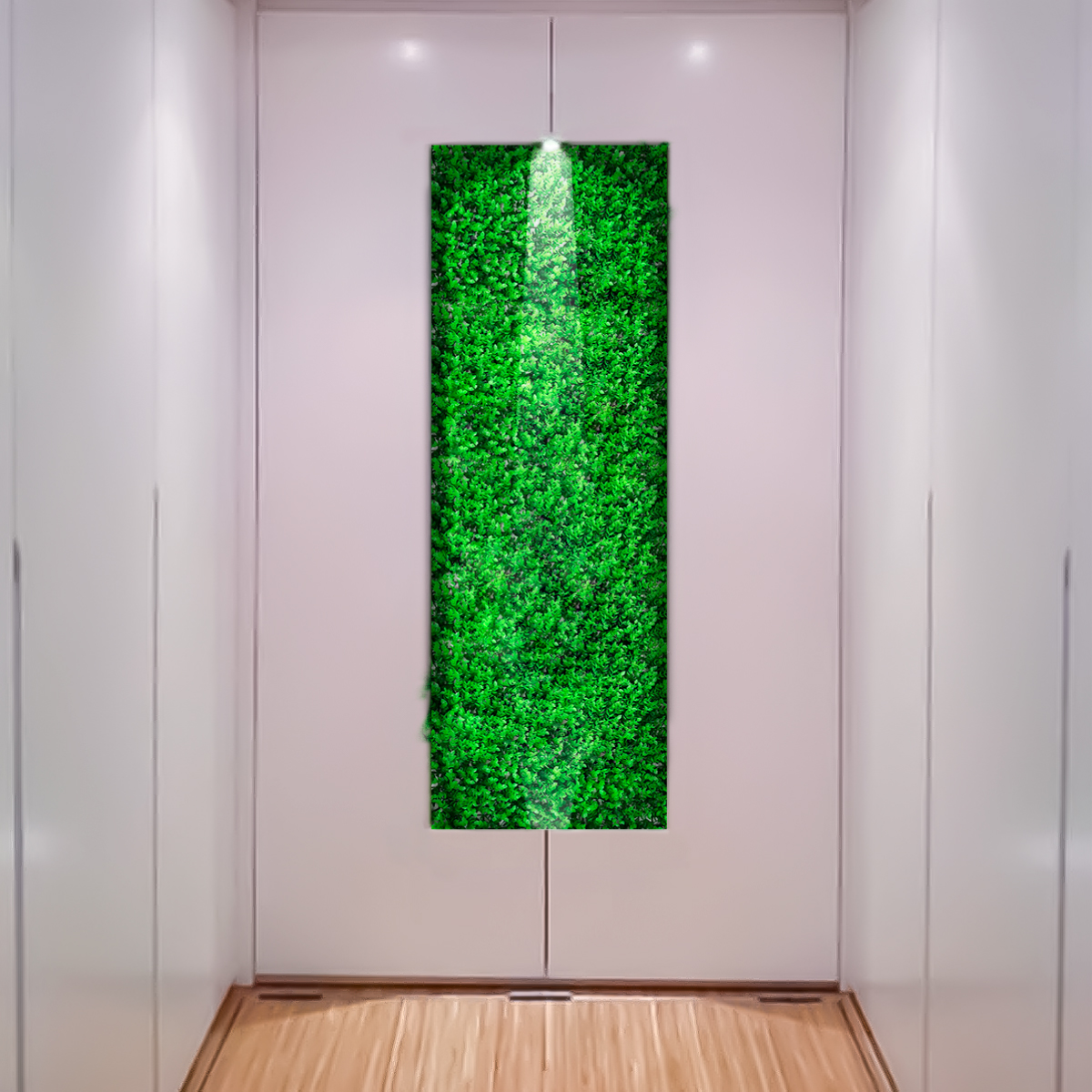 20 Piezas Follaje Artificial 40x60 Cm Decoración Vertical Tropical