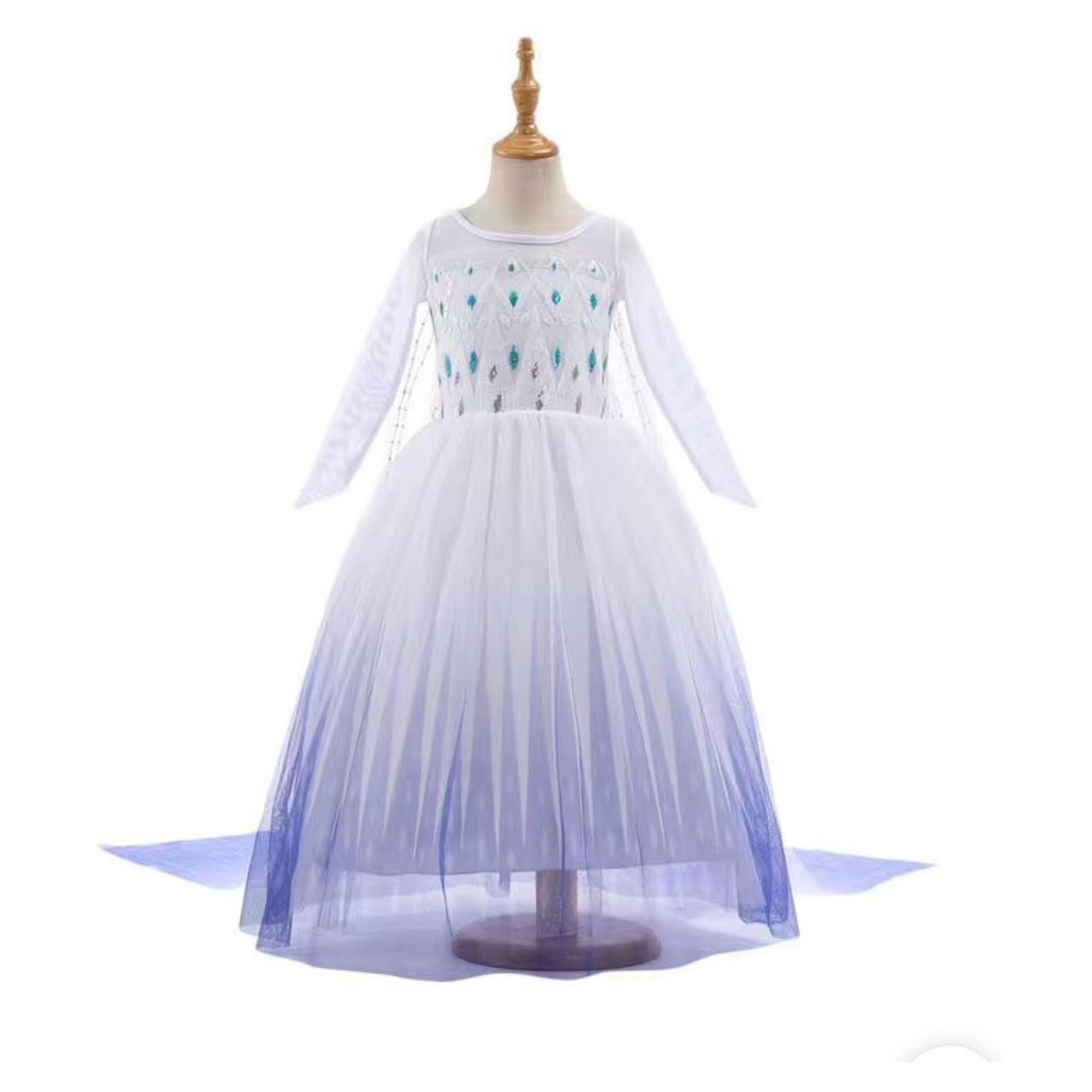 Vestido De Fiesta Disfraz Elsa Princesa Frozen