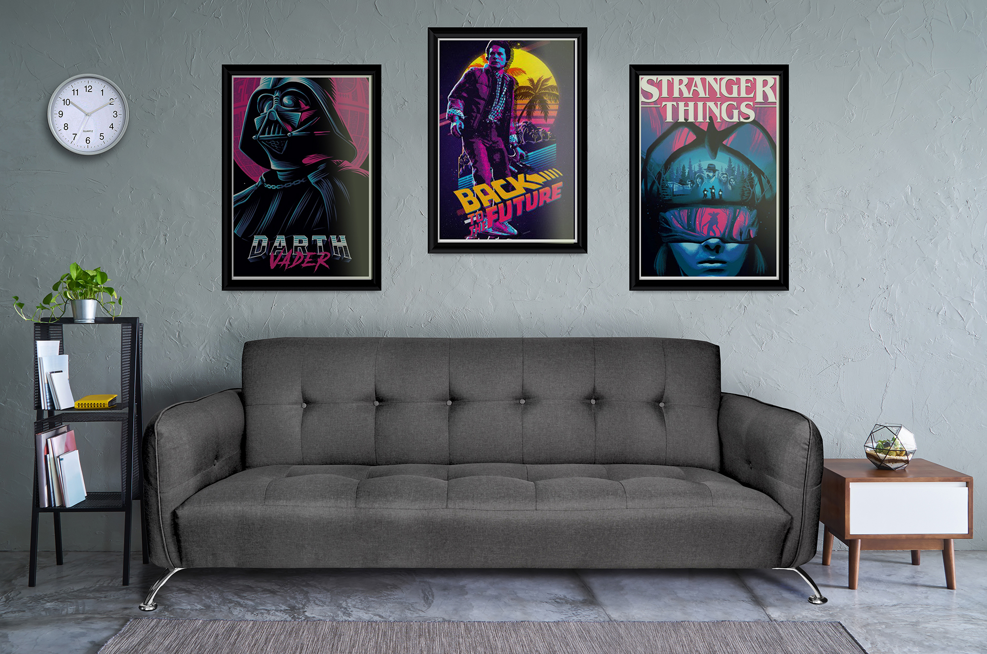 Maika Sofá Cama Makora Lino Gris Oxford. El envío cubre un 80% de Territorio Nacional