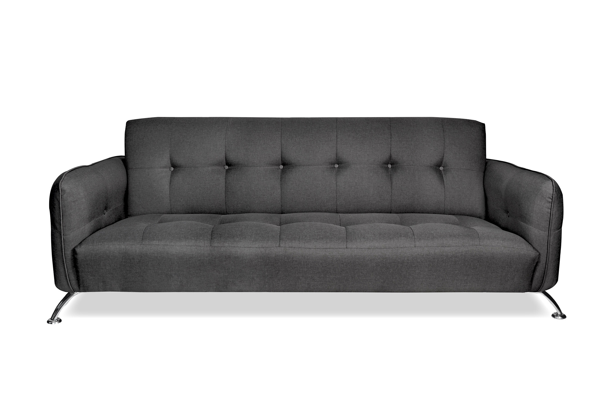 Maika Sofá Cama Makora Lino Gris Oxford. El envío cubre un 80% de Territorio Nacional