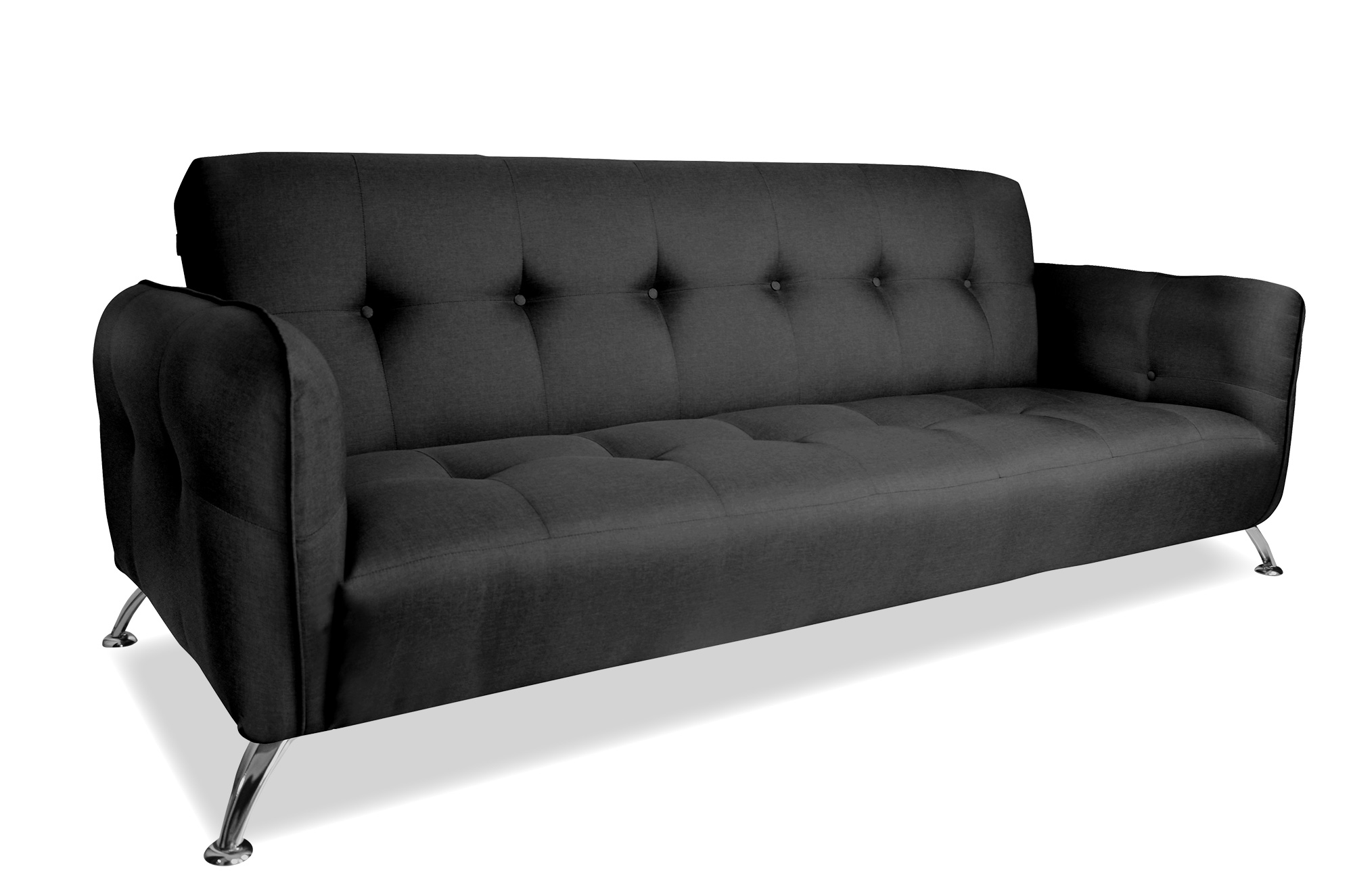 Maika Sofá Cama Makora Lino Gris Oxford. El envío cubre un 80% de Territorio Nacional